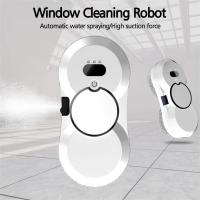 Intelligent Window cleaning robot 5600PA large suction electric spray window cleaning robot fall prevention remote cleaner - details 1