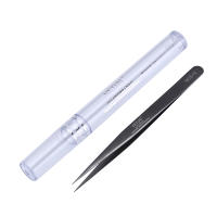 Aguja De Precisión VETUS MCS-12 De Acero Inoxidable Para Reparación De Electrónica Herramientas De Arco Colorido/Oro/Azul/Café Puntas Rectas - details 4