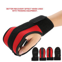 Guante Auxiliar De Dedos Negro Para Rehabilitación Y Entrenamiento De Mano Guante De Fuerza Con Cierre Para Tratamiento De Lesiones En La Mano Tamaño Aproximado 22x11x1cm Peso Aproximado 45g - details 3