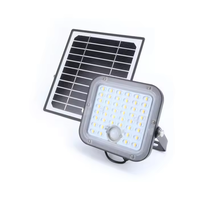 MADER 68085 Foco LED, 1500Lm, con Panel Solar, con Sensor - 1