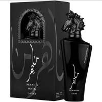 Perfume MAAHIR BLACK EDITION lattafa 100ml. PERFUME ARABE ORIGINAL PARA HOMBRE fragancia árabe colona 100ml - details 0