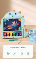 Juguete Educativo De Madera Para Niños Laberinto Magnético Montessori Formación De Coordinación Y Clasificación De Colores Puzzle Cognitivo Juego De Mesa Tema Naturaleza Y Deportes - details 0
