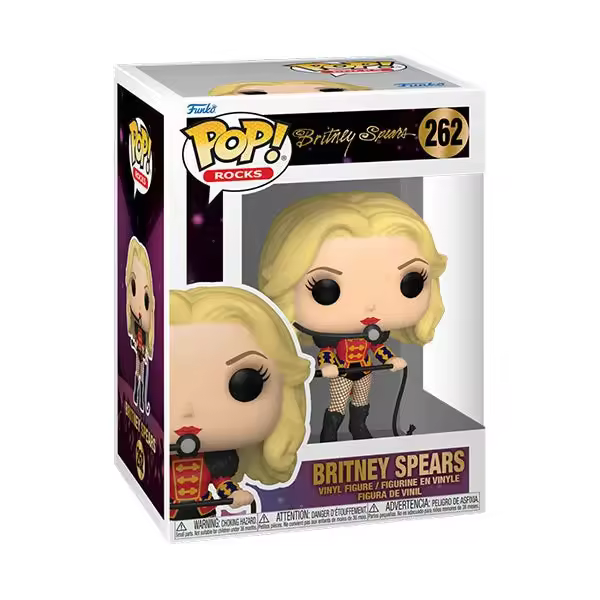 FUNKO POP! Britney Spears - Britney Spears (Circus) 262 (OPCIÓN CHASE ALEATORIA) - 1