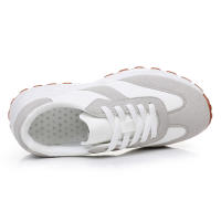 Zapatillas De Correr Para Mujer Casual Ligero Con Suela Gruesa Y Plataforma Zapatillas De Caminar Con Cordones PU Transpirables Talla Verdadera Para Adultos - details 20