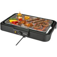 2000W Barbacoa eléctrica sobremesa, BBQ pequeña con arranque rápido, parrilla de asado eléctrica apta para interior sin humo y odor,  48 x 35 x 8 cm - details 0