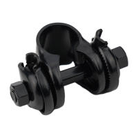 Adaptador De Sillín De Bicicleta De Alta Calidad Para Exterior Clip Fijo Post De Sillín De Acero Carbono Negro Concaavo-convexo - details 17