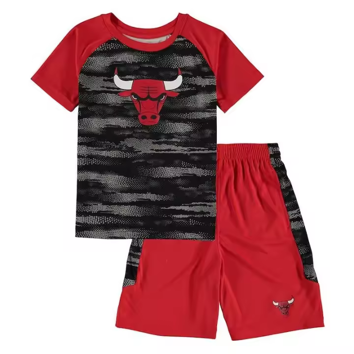 CONJUNTO BALONCESTO CHICAGO BULLS -ROYAL DOUBLE DRIBBLE - 1