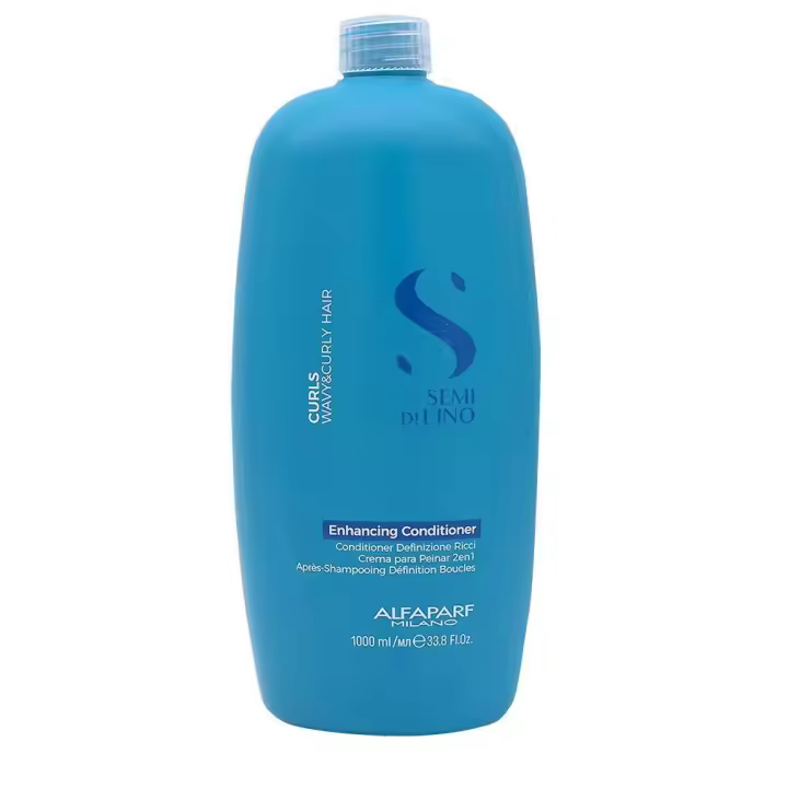Alfaparf Semi di Lino Curls Acondicionador Pelo Rizado 1000ml - 1