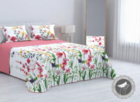 Colchas Boutí Cama 135CmX150cm180cm con 2 Fundas Almohada 50x70cm, Colcha De Verano Estampado Moderno, Cubrecama Ligera para Todas Estaciones - details 1