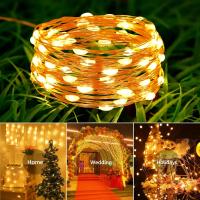 Luces Solares Para Jardín LED Super Brillo Con 8 Modos Decoración De Navidad Para Patio Fuente De Energía Solar IP65 Impermeables - details 3