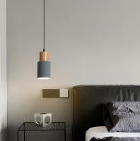 Lámpara Colgante Minimalista Para Dormitorio Y Barra Moderna Nórdica Monohead Small Chandelier Luz De Noche Para Restaurante Y Estudio - details 11