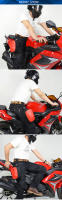 Bolsa Lateral De Motocicleta EVA Carcasa Dura Casual De Senderismo Exterior Bolso De Cadera Para Móvil Purse Leg Bag - details 5