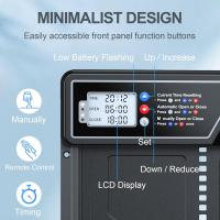 Puerta Automática Para Pajarera Con Timer Y Solar Protección Contra Predeadores De Aleación De Aluminio Duradero Para Pollos - details 3