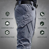 Pantalones De Combate Militar Impermeables De Verano Moda Ligera Con Pocillos Multifuncionales Estilo Bibs Para Exteriores Camuflaje Pantalones De Correr - details 9
