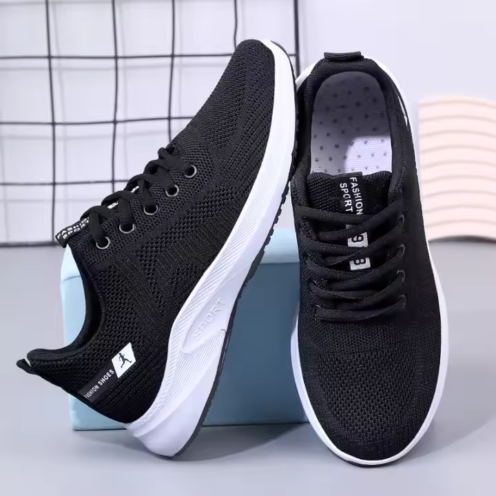 Zapatillas De Verano Para Mujer Comodidad Y Ligereza Calzado Casual Con Bajo (1cm-3cm) Suela De Tela Material Superior De Tela - 1