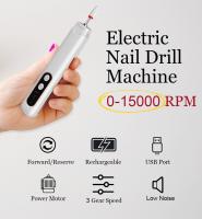 Taladro De Uñas Inalámbrico 6 En 1 15000RPM Con Luz LED Y Pantalla Corte De Uñas Pulidora Y Masajeadora Para Manicura Y Pedicura - details 7