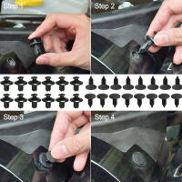 Kit De Clavijas Para Coche 190 Piezas Tamaños Mixtos Clip Plástico Automotriz Para Panel De Trimmings Y Cuerpo Del Bumper - details 3