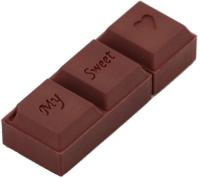 Unidad de memoria flash USB 2.0 de 16 GB, modelo Chocolate, unidades de disco U en miniatura, unidades de almacenamiento de datos, unidades flash USB, memoria USB, unidad USB, disco flash - details 3