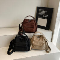 Bolso De Hombro Simple Para Mujer Color Sólido Casual Cruzado Con Cierre De Cremallera Versátil Para Viaje Compras Trabajo Y Citas - details 1