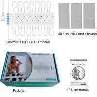Espejo De Maquillaje Con Luces LED USB 5V Iluminación Ajustable De 5 Colores Para Baño Y Mesa De Vestir Hollywood LED - details 5