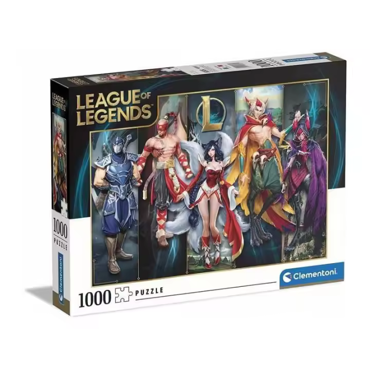 Puzzle de Videojuegos 1000 piezas League of Legends Puzle Legends de Clementoni - 1