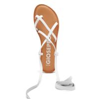 Sandalias planas de Mujer GIOSEPPO 69115 BLANCO ESCLAVA TIRAS DEDO BLANCO 35941 25V - details 1