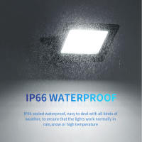 Lámpara De Pared Exterior LED Para Jardín Proyector De Luz De Inundación Reflector IP66 Aluminio 10W 20W 30W 50W 100W Para Calle - details 9