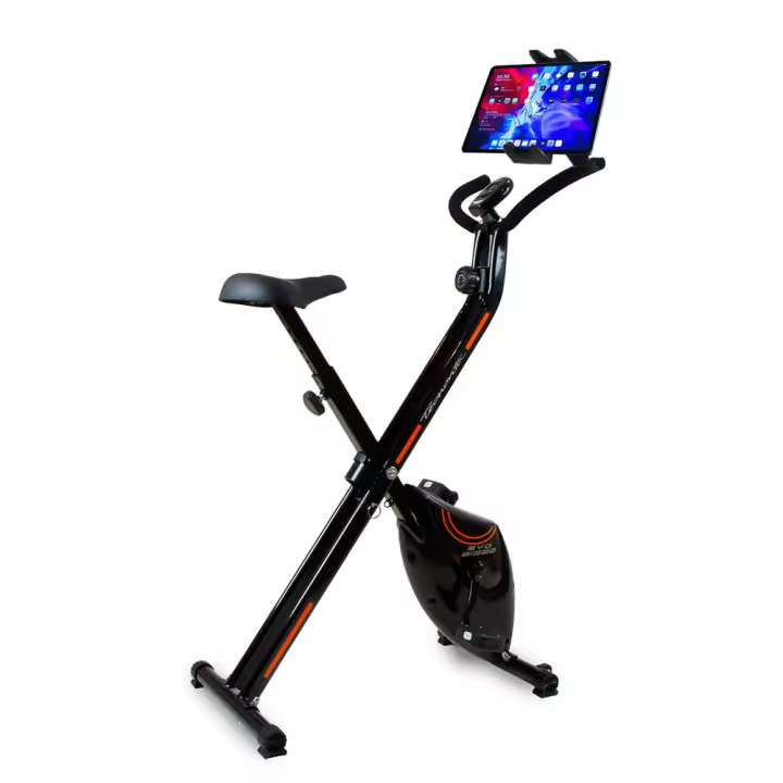 Tecnovita Bicicleta Estática Plegable con Freno Magnético y Soporte para Smartphone - 1