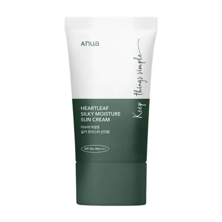 Heartleaf Silky Moisture Sun Cream - 1