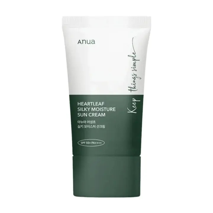 Heartleaf Silky Moisture Sun Cream - 1