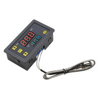 Termostato Digital K Con Sensor De Termocoplante DC 110-220V Rango De Medición -60~500℃ Termostato Incorporado Para El Hogar - details 4