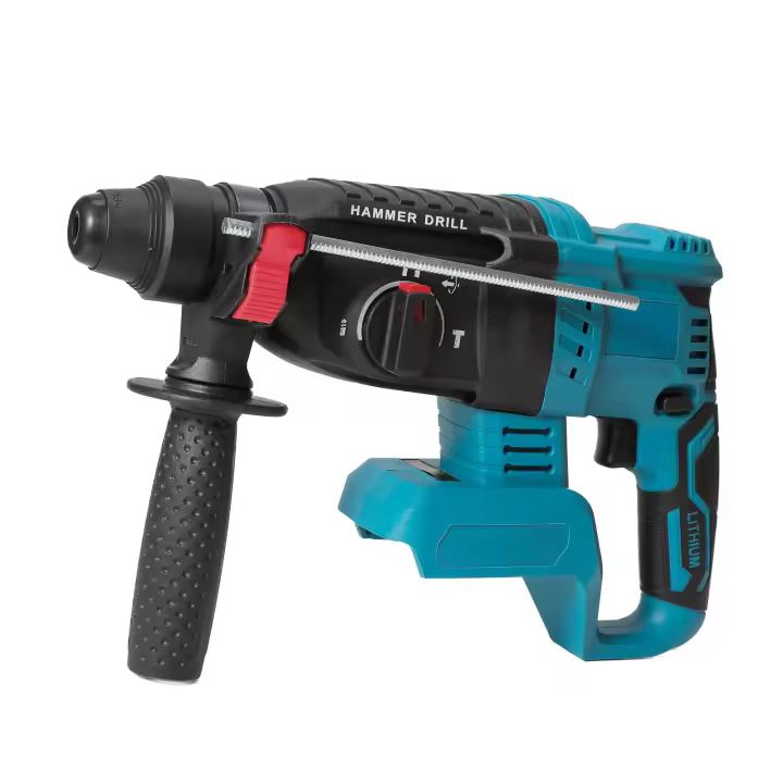 Nuevo Martillo Perforador Eléctrico Inalámbrico 18V 4 Funciones Martillo Perforador Recargable 27mm Taladro de Impacto Para Batería Makita 18V, - 1