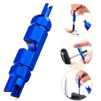 Herramienta De Remoción De Válvula Para Bicicleta Coche Motocicleta Extensor De Válvula Presta Schrader Reparación De Neumáticos - details 1