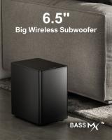 Barra de Sonido ULTIMEA Poseidon D80 7.1ch con Dolby Atmos, Potencia 460W, 3D Sonido Envolvente, Control por App, Barra Sonido TV con Subwoofer Inalámbrico y 4 Altavoces con Cable, Bluetooth 5.3, 6 Modos EQ - details 13