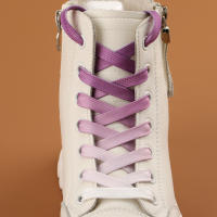 Alpargatas De Canvas Con Cordones De Color Gradiente Pequeños Algodón Mint Verde Y Blanco Para Niños Y Adultos - details 10