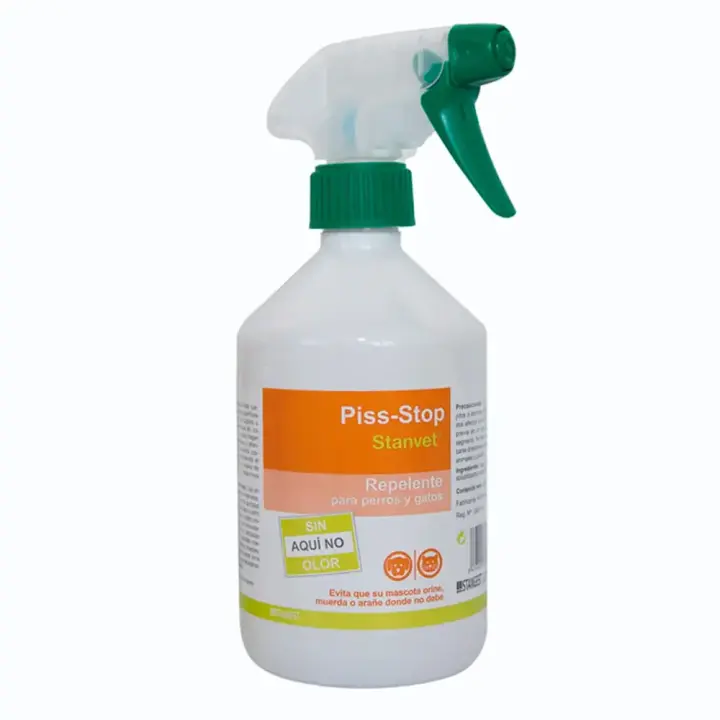 Piss-Stop 500 ml repelente que evita que perros y gatos orinen o arañen superficies no deseadas Stangest - 1
