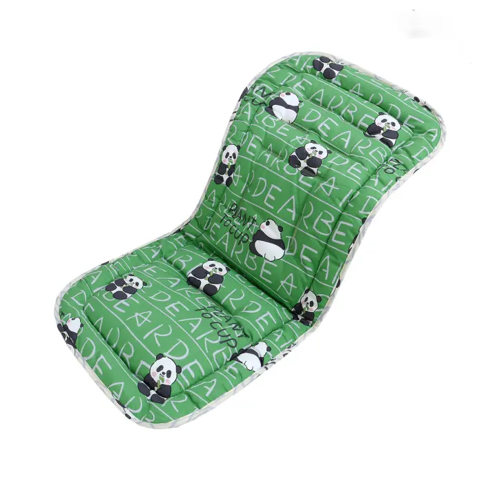 Colchoneta Silla Paseo Universal, Algodón Funda Carrto Bebe Universal, Funda Carro Bebe Universal de Doble Cara, Colchoneta Carro Bebe Universal, Colchoneta Silla Bebe para Bebés 77x34cm - 1