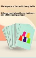 Juego Educativo Montessori Mini Pila De Copas Con Cartas Para Niños Cognición De Colores Entrenamiento De Lógica Juguete Inteligente - details 4
