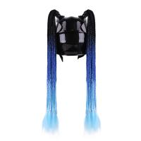 24 Pulgadas Trenzas De Casco Para Mujer Trenzas De Motocicleta Con Succión Estilo Coletas Moto Accesorios De Casco - details 4