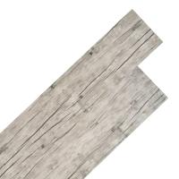 vidaXL Lamas para Suelo no Autoadhesivos de PVC Madera Deslavada 5,26 m² 2 mm Color Marrón nogal,  Roble marrón,  Negro y mas - details 8