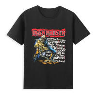 Camiseta De Algodón Para Hombre 2025 Casual Powerslave Head Oversized Deportiva Cómoda Streetwear Con Estampado De Iron Maiden - details 6