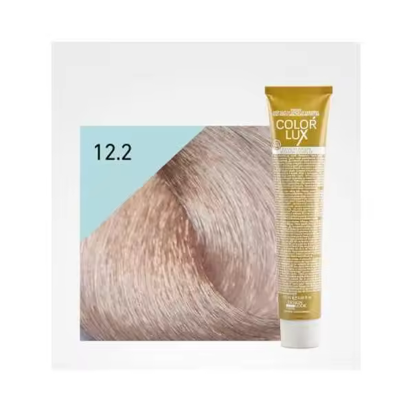 Tinte en Crema Color Lux 100ml: 12.2 Super Rubio Platino Perla Extra - Design Look - 1