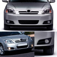 Lámpara De Niebla Y Luz Diurna Para Toyota Corolla 2004-2006 Cubierta De Grill Freno Antiniebla 12V ABS LED Pieza - details 0