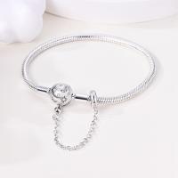 Pulsera De Plata Esterlina 925 Para Mujer Con Encantos De Mariposa Corazón Y Cadena De Serpiente Joyería DIY Clásica Adecuada Para Aniversarios - details 21