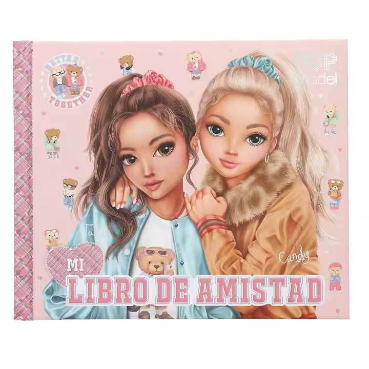 TOP MODEL - MI LIBRO DE AMISTAD TEAM TEDDY, 3413199, TIENDA CON LICENCIA OFICIAL - 1