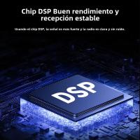 Mini Radio FM Portátil DSP Con Pantalla LCD Y Recibidor De Radios De Deporte Al Aire Libre Con Auriculares De 3.5mm - details 12