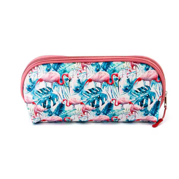 Oh My Pop Flamenco Tropical Bolsa de Aseo Jelly Pequeña, Verde - 1