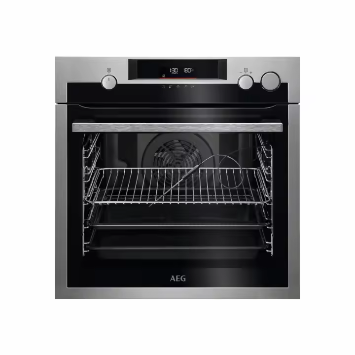 AEG - Horno de vapor Serie 7000 SteamCrisp con Display LED Explore - BPE577161M - 1