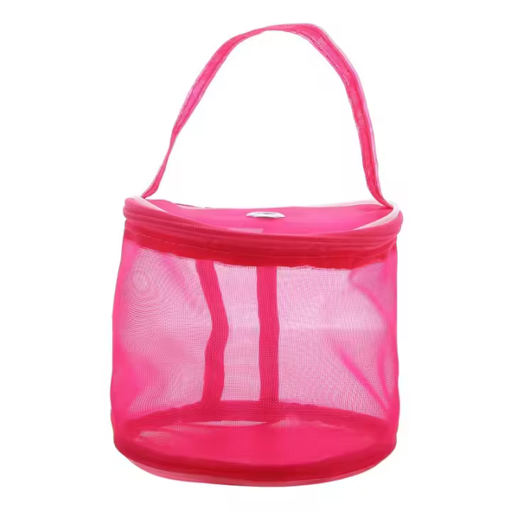 Bolsa Portátil Para Almacenamiento De Hilo De Lana De Yarn Bolsa De Malla Hueca Para Tejer Y Crochet Accesorios De Manualidades Y Herramientas De Costura - 1