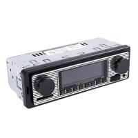 Bluetooth Vintage Car Radio Mp3 Player Stereo Usb Aux Classic Car Stereo Audio - details 2